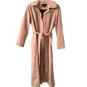 London Fog Trench Coat Stone Zipout Liner NWT